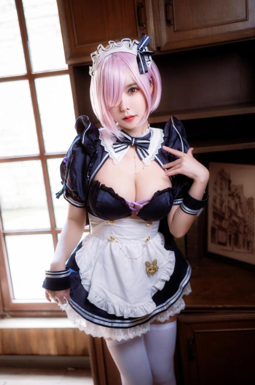 亚马逊鲶鱼 – FGO 玛修 女仆-精美资源